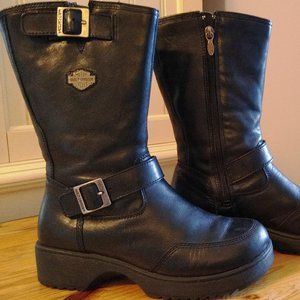 Harley Davidson 7 Thalia Platform Boots 